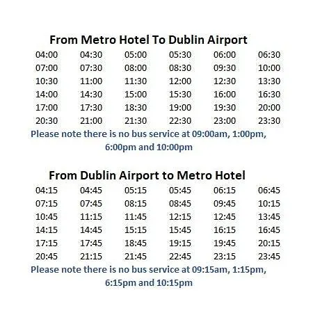 Metro Apartments Dublin Airport Irlande